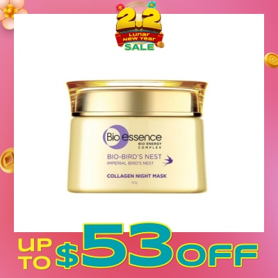 BIO ESSENCE Bio-Bird Nest Collagen Night Mask 50g