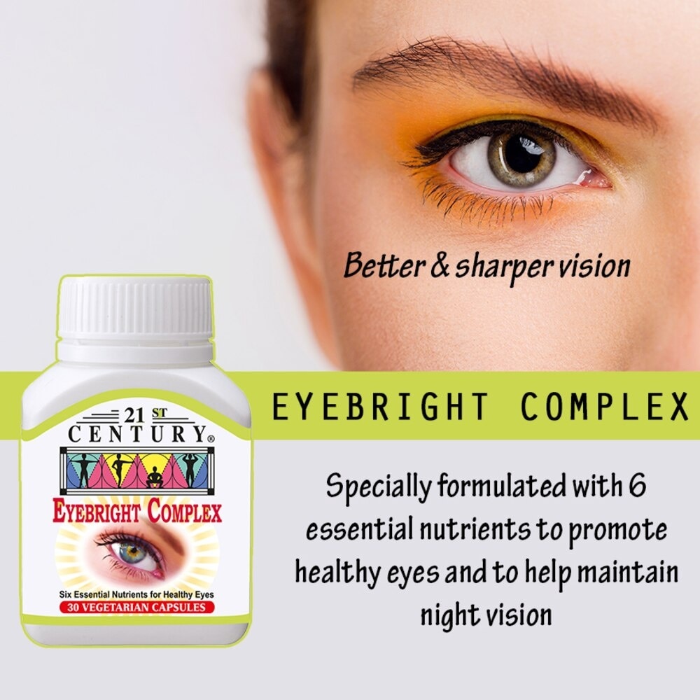 Eyebright Complex Vegetarian Capsules (Eye Health Support) 30s