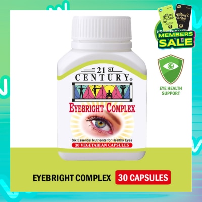 21ST CENTURY Eyebright Complex Vegetarian Capsules (Eye Health Support) 30s
