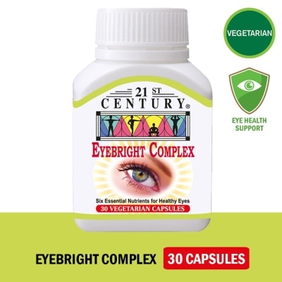 21ST CENTURY Eyebright Complex Vegetarian Capsules (Eye Health Support) 30s