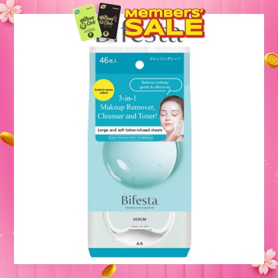BIFESTA Cleansing Sheet Sebum 46s