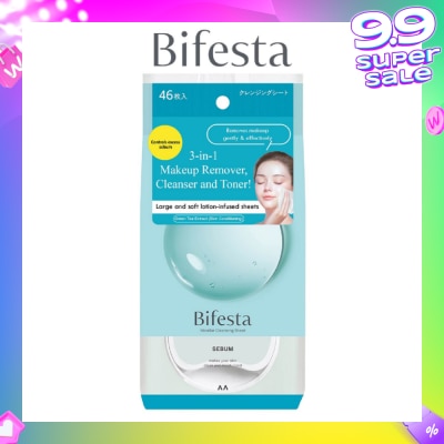 BIFESTA Cleansing Sheet Sebum 46s