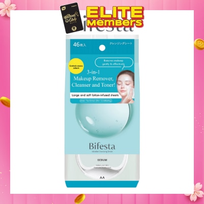 BIFESTA Cleansing Sheet Sebum 46s