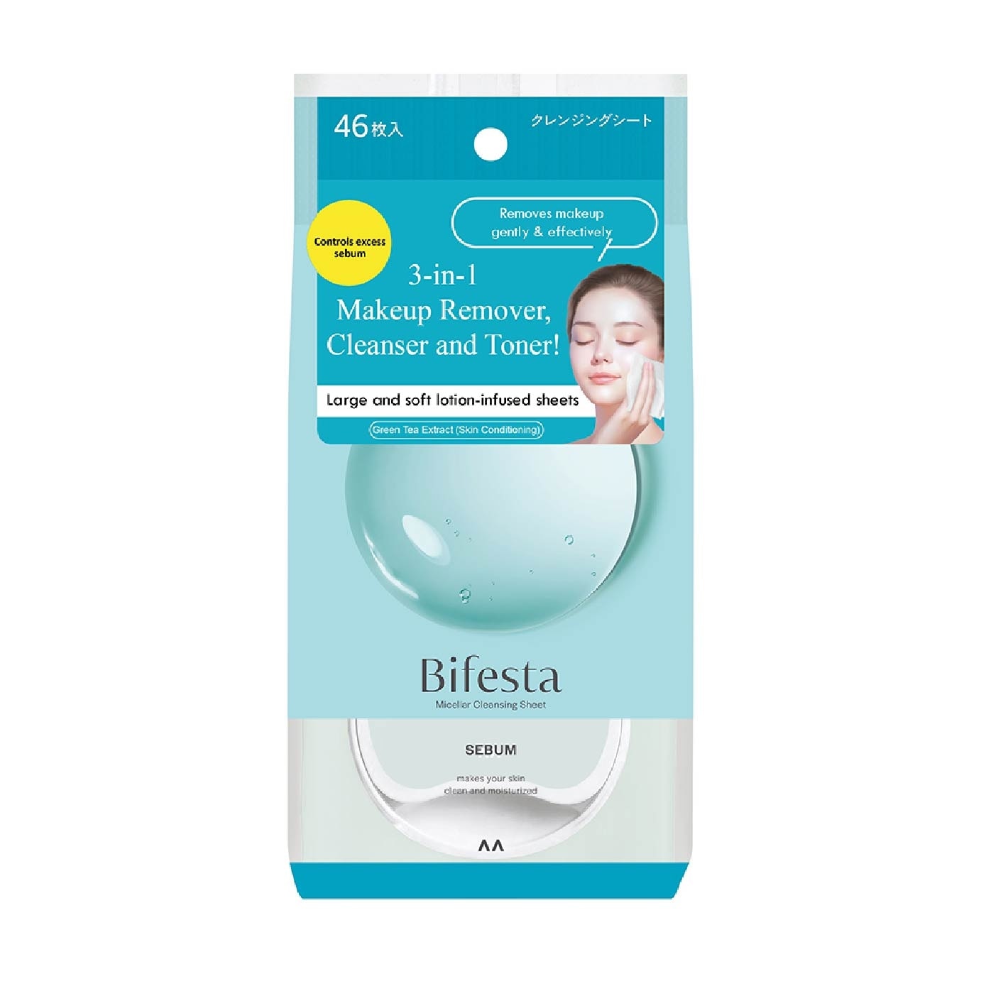 Cleansing Sheet Sebum 46s