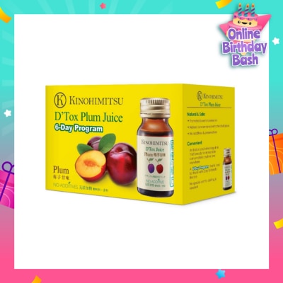 KINOHIMITSU D'tox Plum Juice (Flush Out Toxins) 30ml x 6s