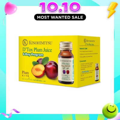 KINOHIMITSU D'tox Plum Juice (Flush Out Toxins) 30ml x 6s image