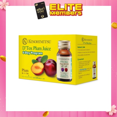 KINOHIMITSU D'tox Plum Juice (Flush Out Toxins) 30ml x 6s