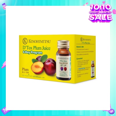 KINOHIMITSU D'tox Plum Juice (Flush Out Toxins) 30ml x 6s