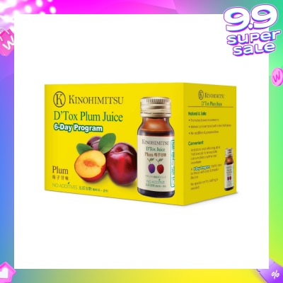 KINOHIMITSU D'tox Plum Juice (Flush Out Toxins) 30ml x 6s