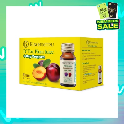 KINOHIMITSU D'tox Plum Juice (Flush Out Toxins) 30ml x 6s
