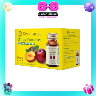 KINOHIMITSU - D'tox Plum Juice (Flush Out Toxins) 30ml x 6s