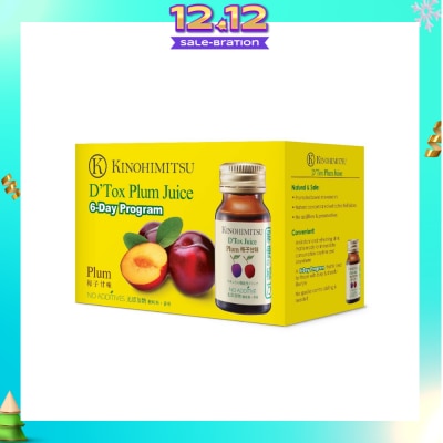 KINOHIMITSU D'tox Plum Juice (Flush Out Toxins) 30ml x 6s