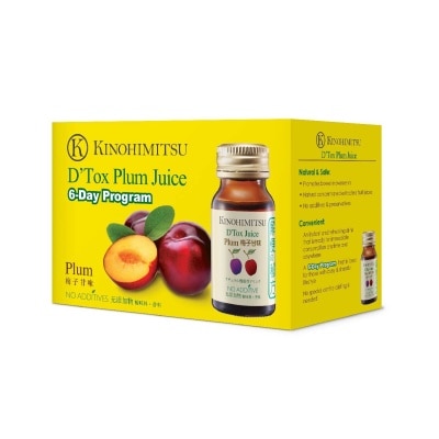 KINOHIMITSU D'tox Plum Juice (Flush Out Toxins) 30ml x 6s