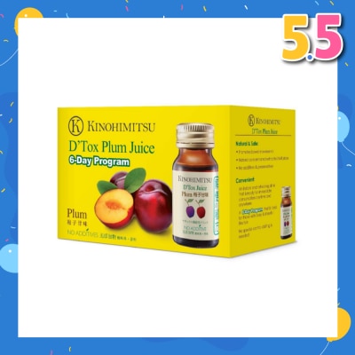 KINOHIMITSU D'tox Plum Juice (Flush Out Toxins) 30ml x 6s
