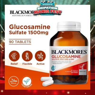 BLACKMORES - Glucosamine Sulfate 1500mg Tablets 90s