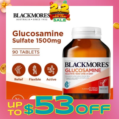 BLACKMORES Glucosamine Sulfate 1500mg Tablets 90s