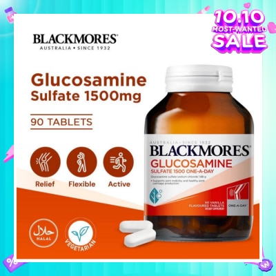 BLACKMORES Glucosamine Sulfate 1500mg Tablets 90s
