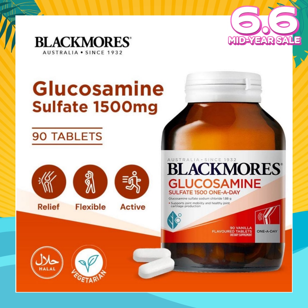 Glucosamine Sulfate 1500mg Tablets 90s
