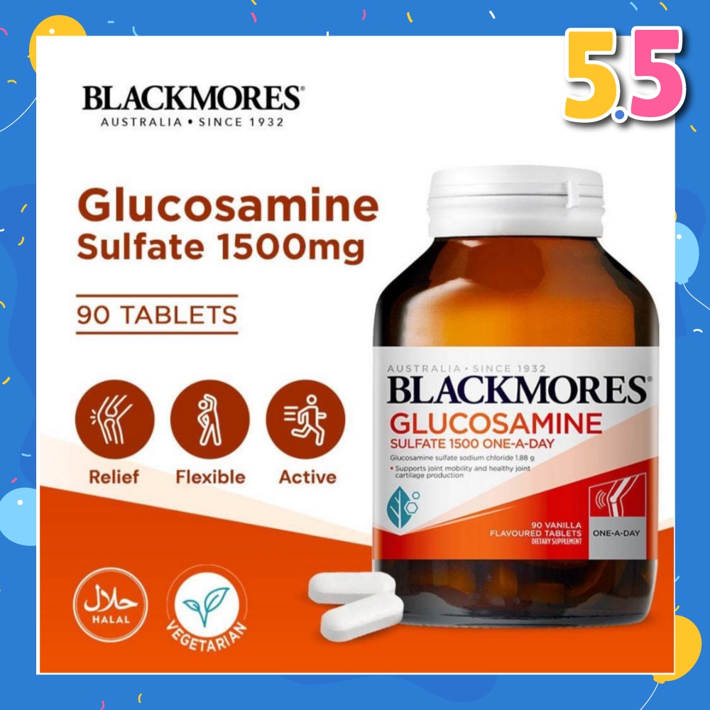 Blackmores Glucosamine Sulfate 1500mg Tablets 90s