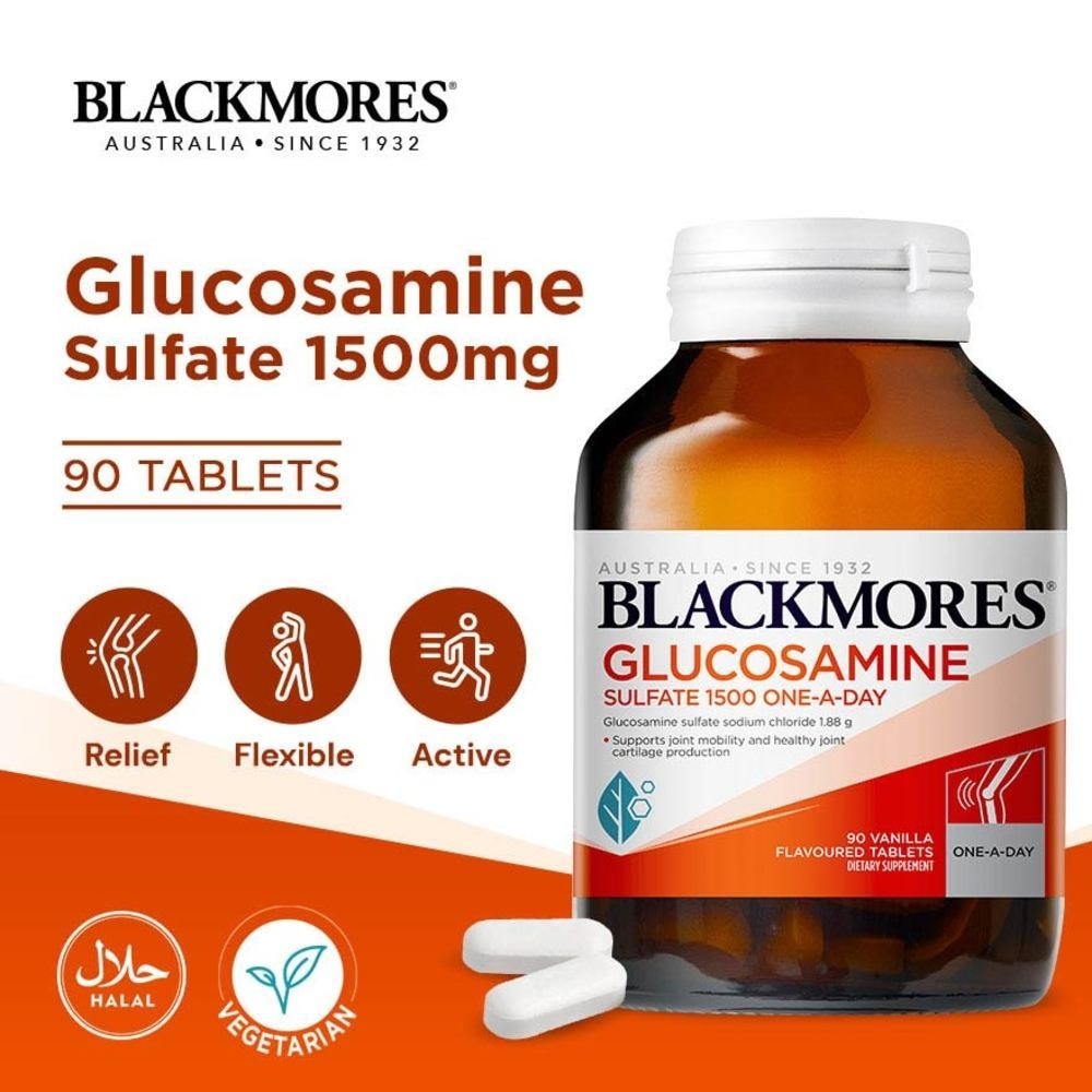 Blackmores Glucosamine Sulfate 1500mg Tablets 90s