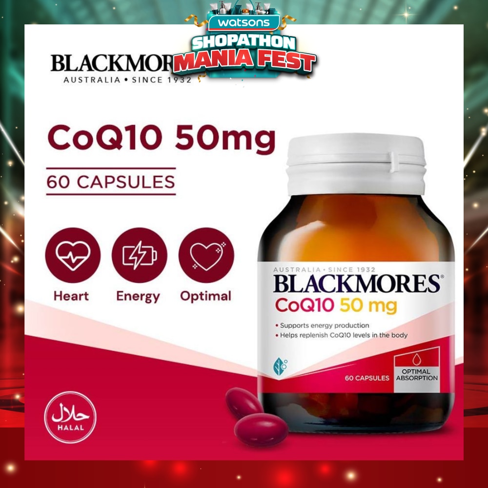 CoQ10 50mg Capsules 60s