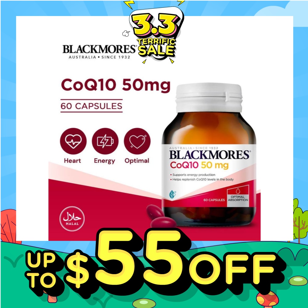 CoQ10 50mg Capsules 60s