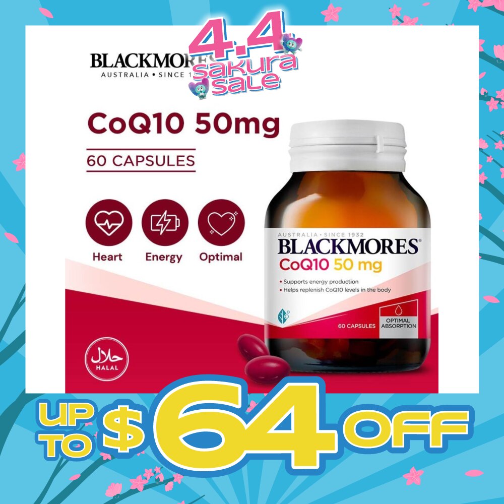 CoQ10 50mg Capsules 60s
