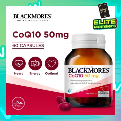 BLACKMORES CoQ10 50mg Capsules 60s
