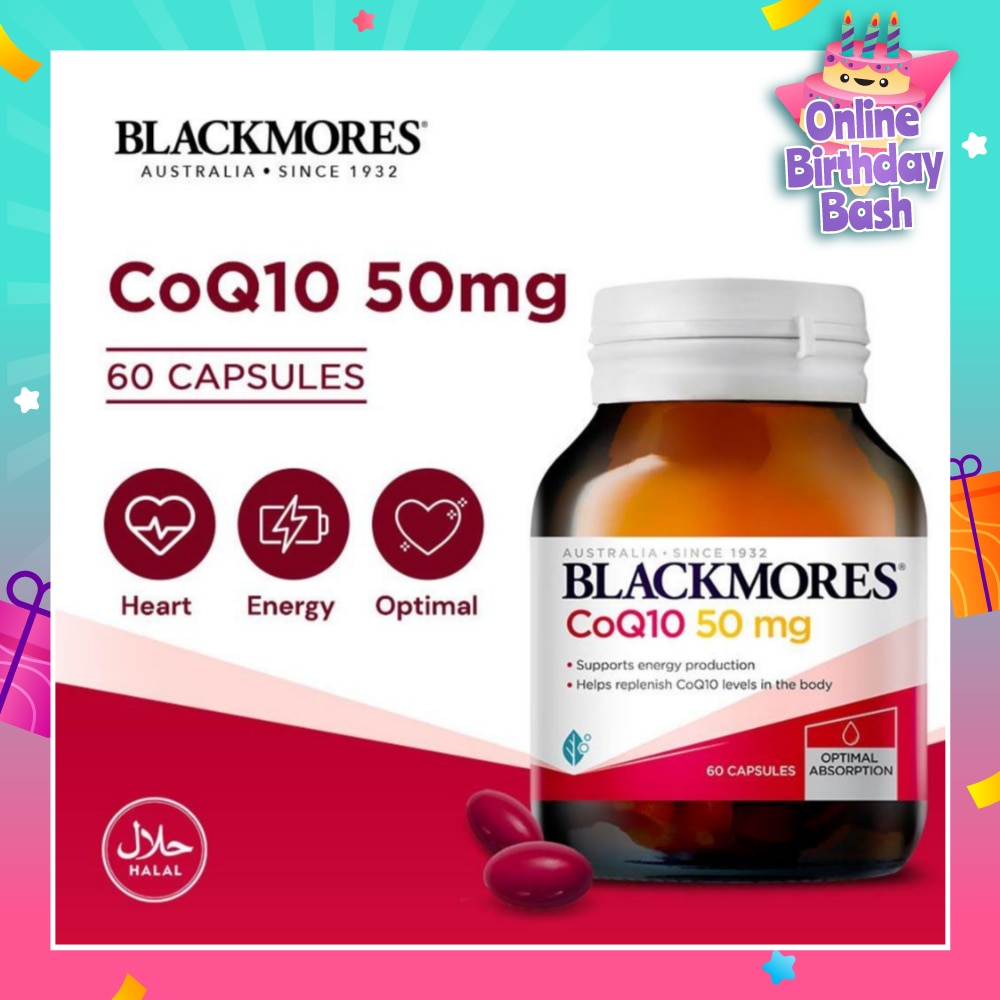 CoQ10 50mg Capsules 60s