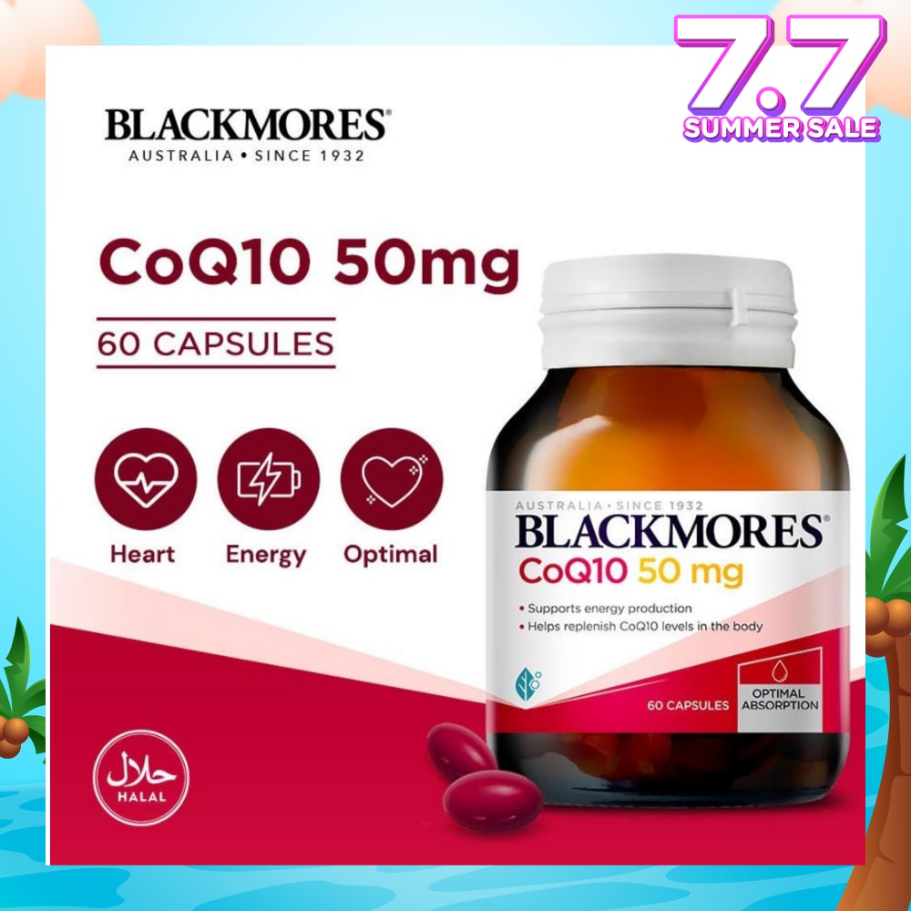 CoQ10 50mg Capsules 60s