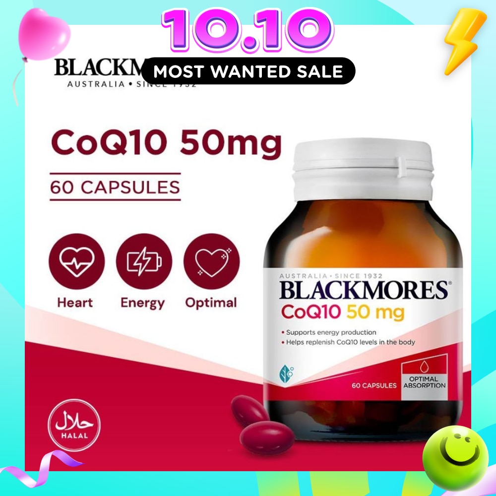 CoQ10 50mg Capsules 60s image