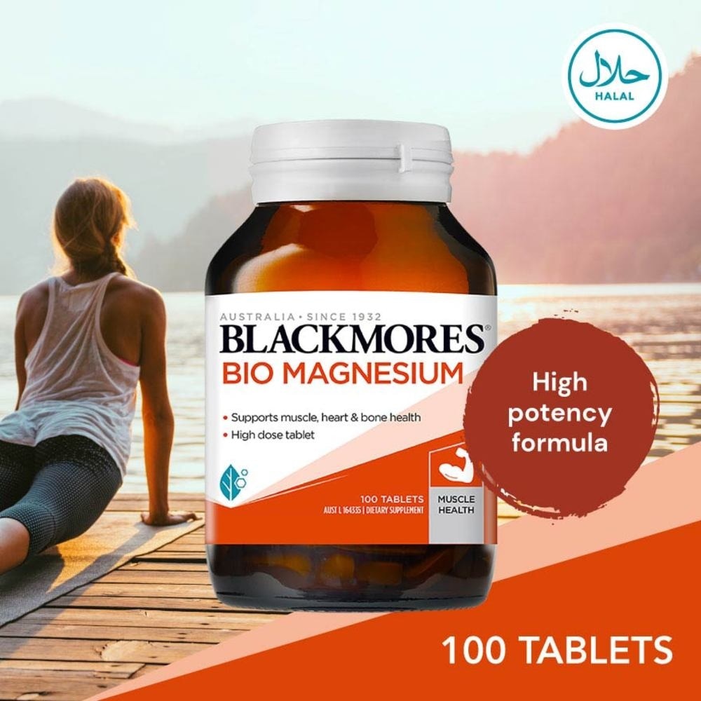 Blackmores Bio Magnesium Tablets 90s<BR>