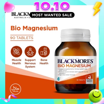 BLACKMORES Bio Magnesium Tablets 90s (Expiry: Aug`2027) image