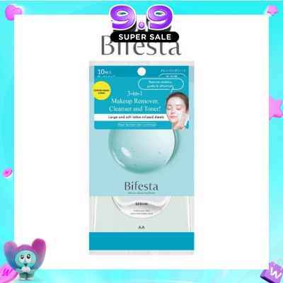 BIFESTA - Micellar Makeup Remover Large Sebun Cleansing Sheet 10s image