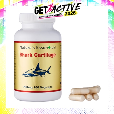 HST - Nature's Essentials Shark Cartilage Vegicaps 100s image