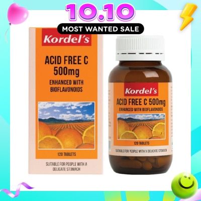 KORDEL'S Acid Free C 500 mg 120s image