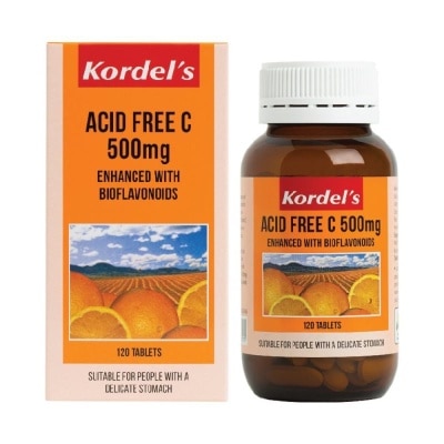 KORDEL'S Acid Free C 500 mg 120s