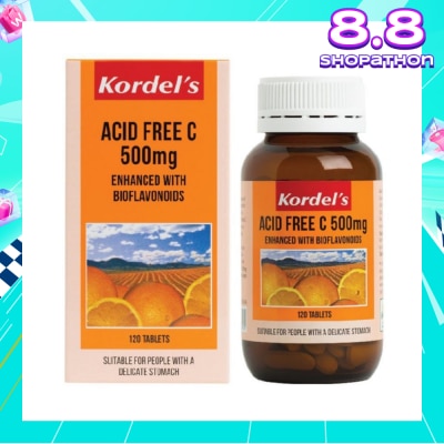 KORDEL'S Acid Free C 500 mg 120s