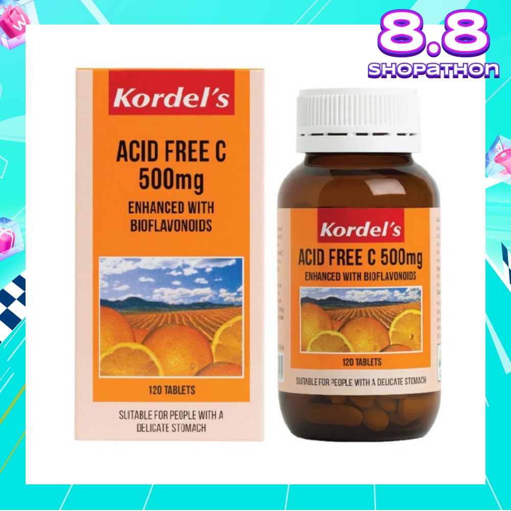 Acid Free C 500 mg 120s