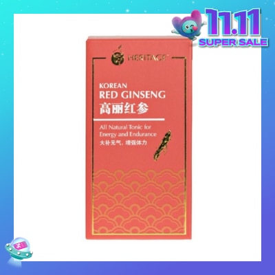 HERITAGE Korean Red Ginseng Capsules 60s