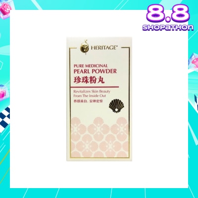 HERITAGE Pearl Powder Capsules 60s