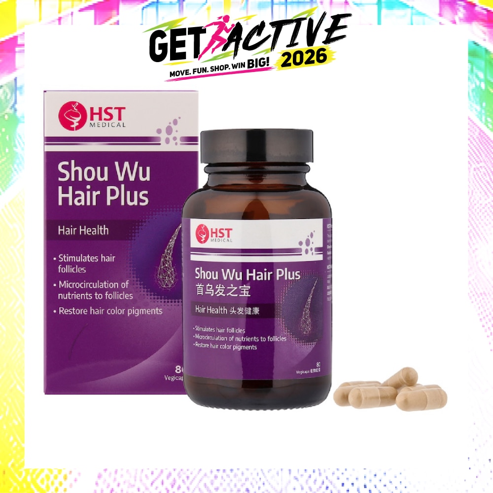 Shou Wu Hair Plus Vegicaps 80s image