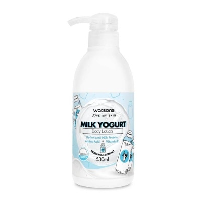 WATSONS Milk Yogurt Body Lotion Extra Milk (Hydrates & Softens Skin) 530ml