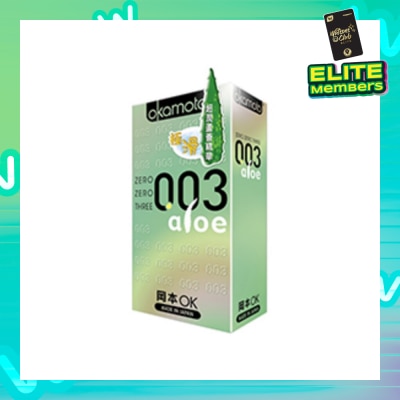 OKAMOTO® 0.03 Aloe Latex Condoms 10S