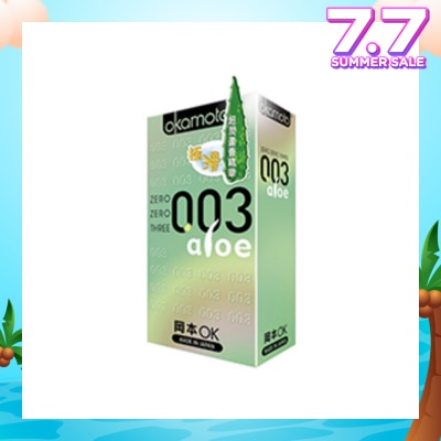 OKAMOTO® 0.03 Aloe Latex Condoms 10S