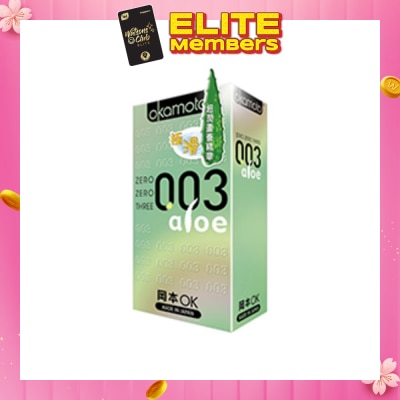 OKAMOTO® 0.03 Aloe Latex Condoms 10S