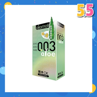 OKAMOTO® 0.03 Aloe Latex Condoms 10S