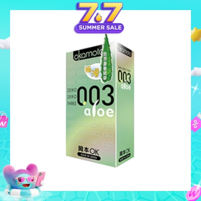 OKAMOTO® - 0.03 Aloe Latex Condoms 10S