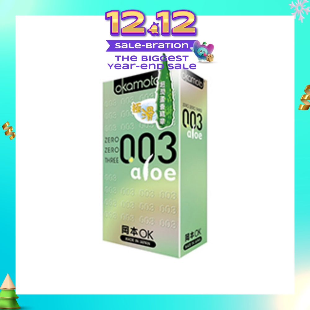 0.03 Aloe Latex Condoms 10S