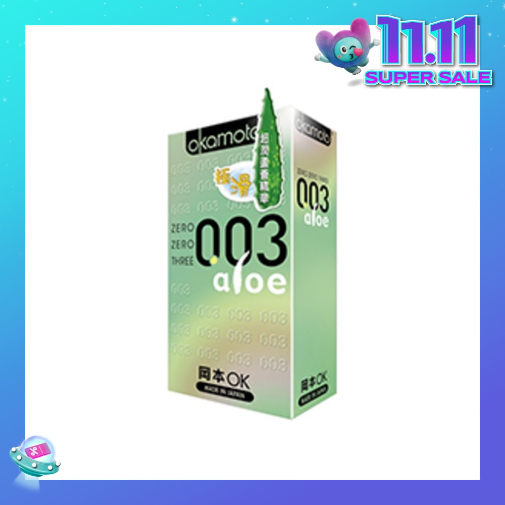 0.03 Aloe Latex Condoms 10S